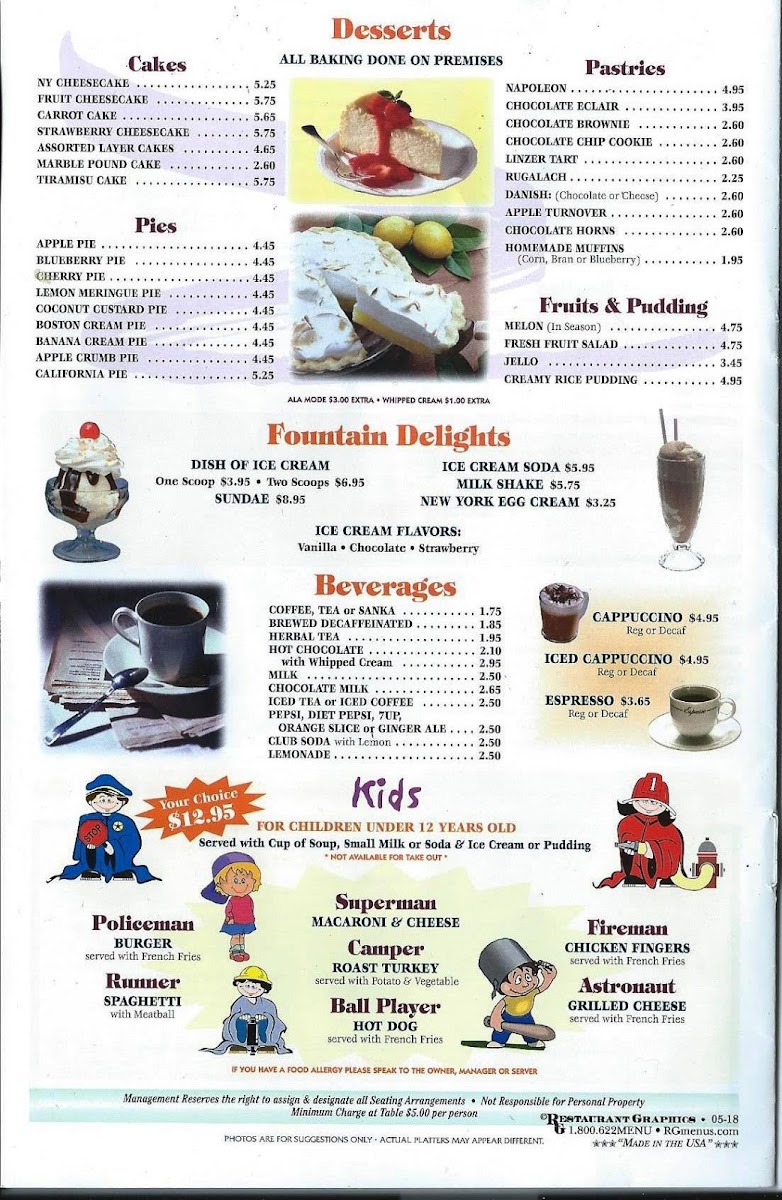 Tremont Diner Menu - Image 5